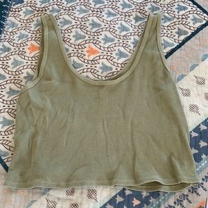 Vintage Thermal Crop Top